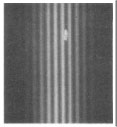 Electron interference pattern from 1961 experiment.