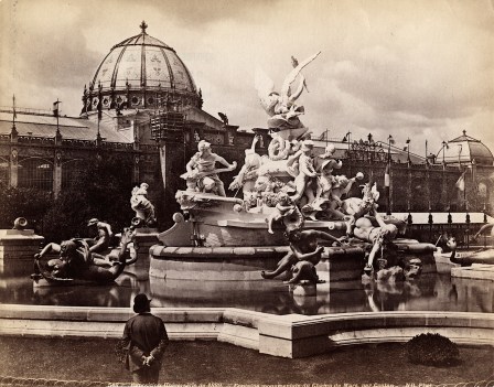 The Fontain Lumineuses, at the 1889 Paris World's Fair. (source)