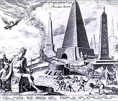 The Great Pyramid, as imagined by Heemskerck.
