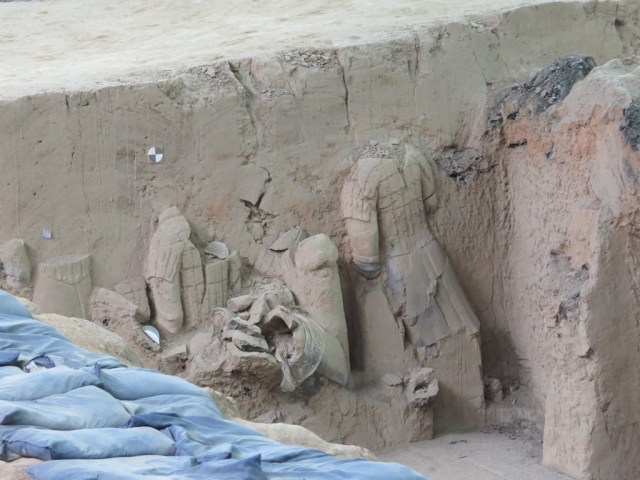 Warriors waiting to be freed.