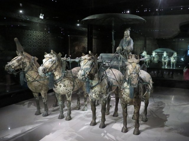 The first funeral chariot.