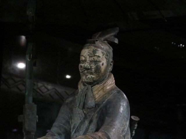 The driver of chariot 1.  He's looking pretty good for 2000 years old.