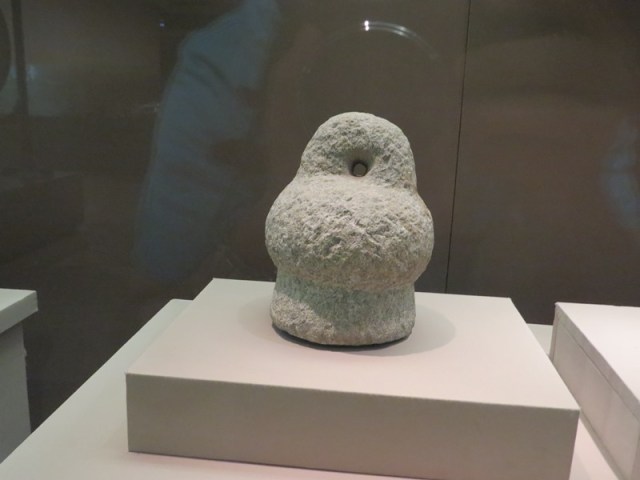 Stone weight excavated at the West Market.