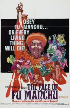 Poster for the 1965 film The Face of Fu Manchu.